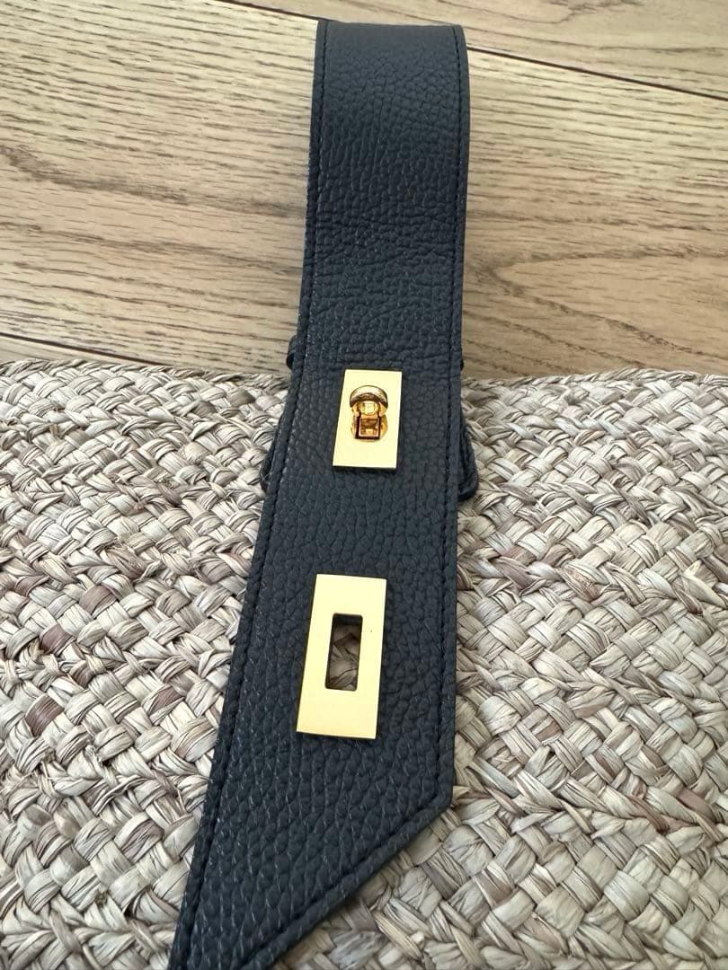 VIOLADORO ラフィアブレードワンハンドバッグ　かごバッグ