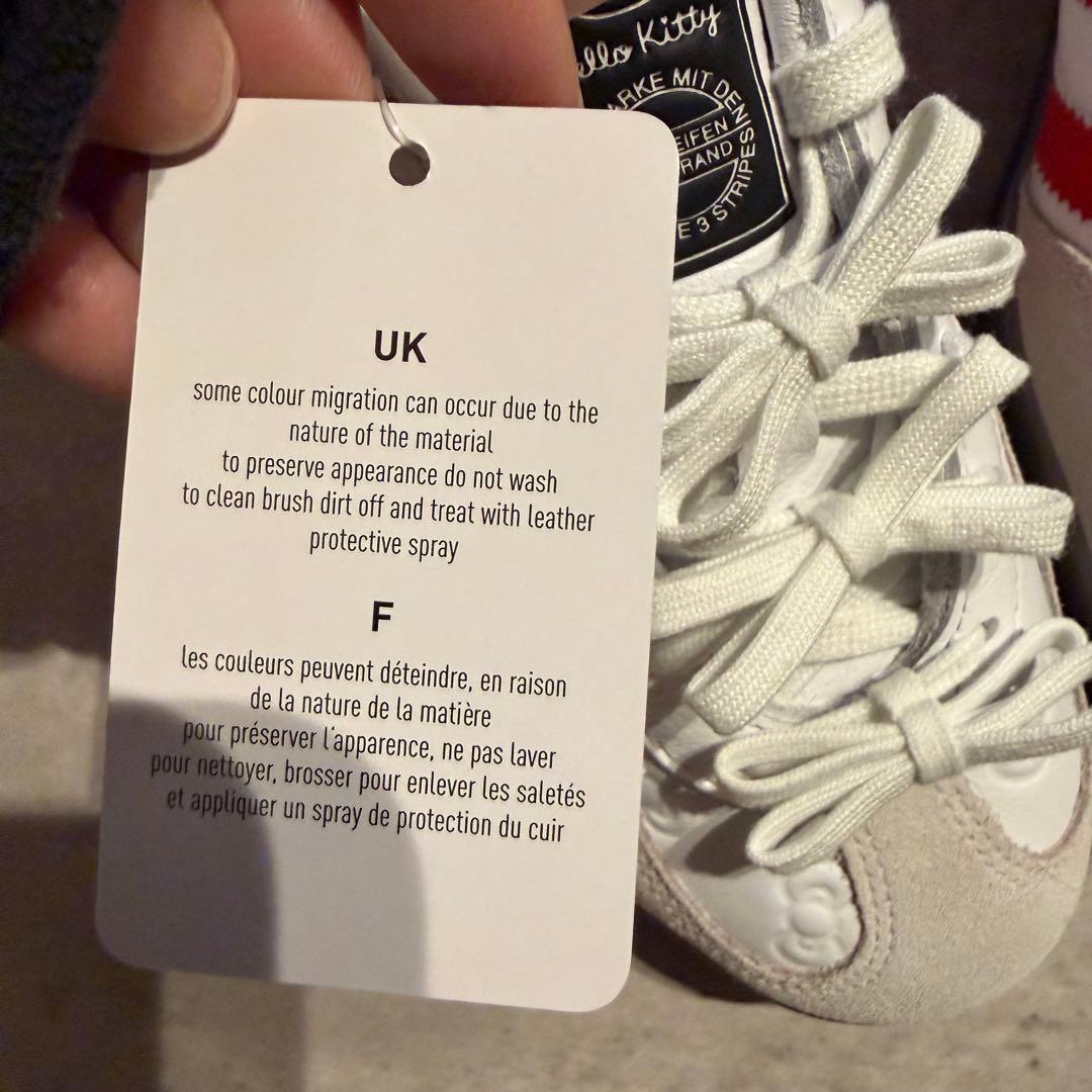 新品未使用 アディダス adidas Gazelle ハローキティ 24.0cm