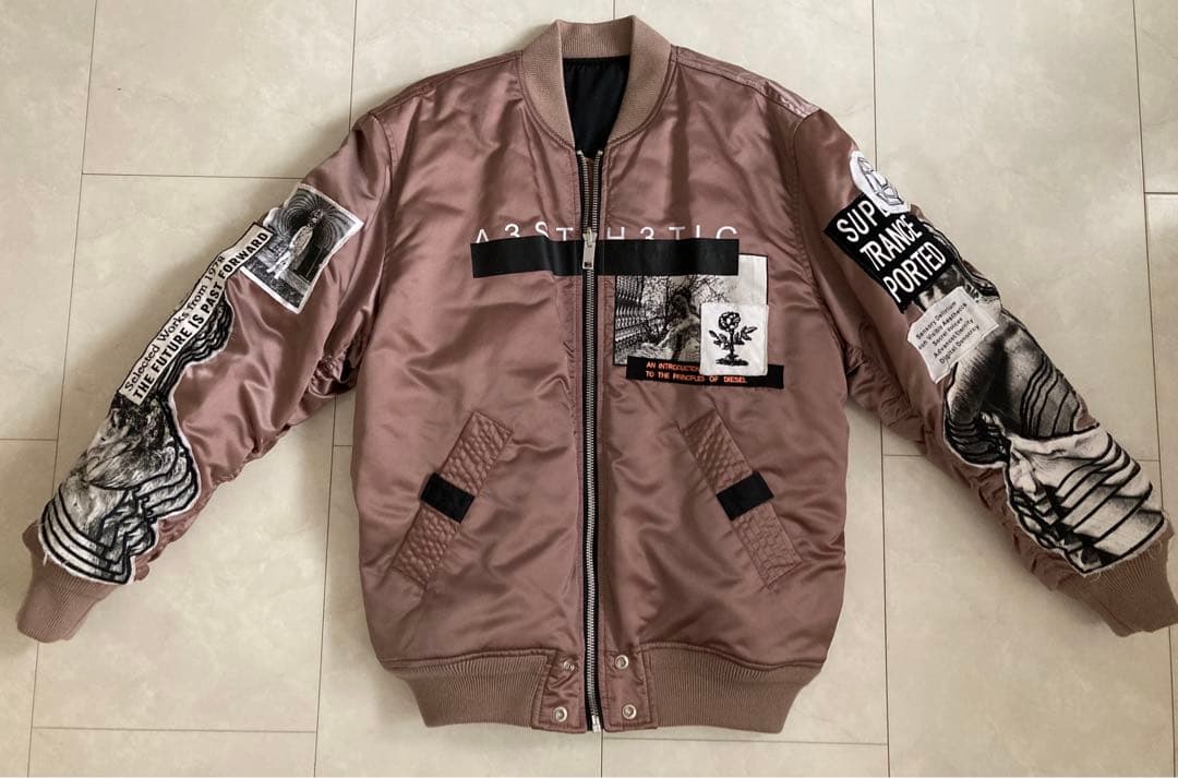 DIESEL ディーゼル　リバーシブル　ボンバージャケット　Mサイズ