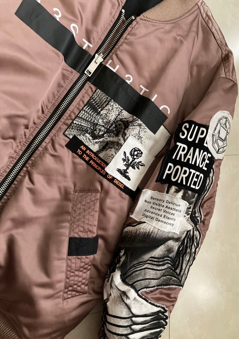 DIESEL ディーゼル　リバーシブル　ボンバージャケット　Mサイズ