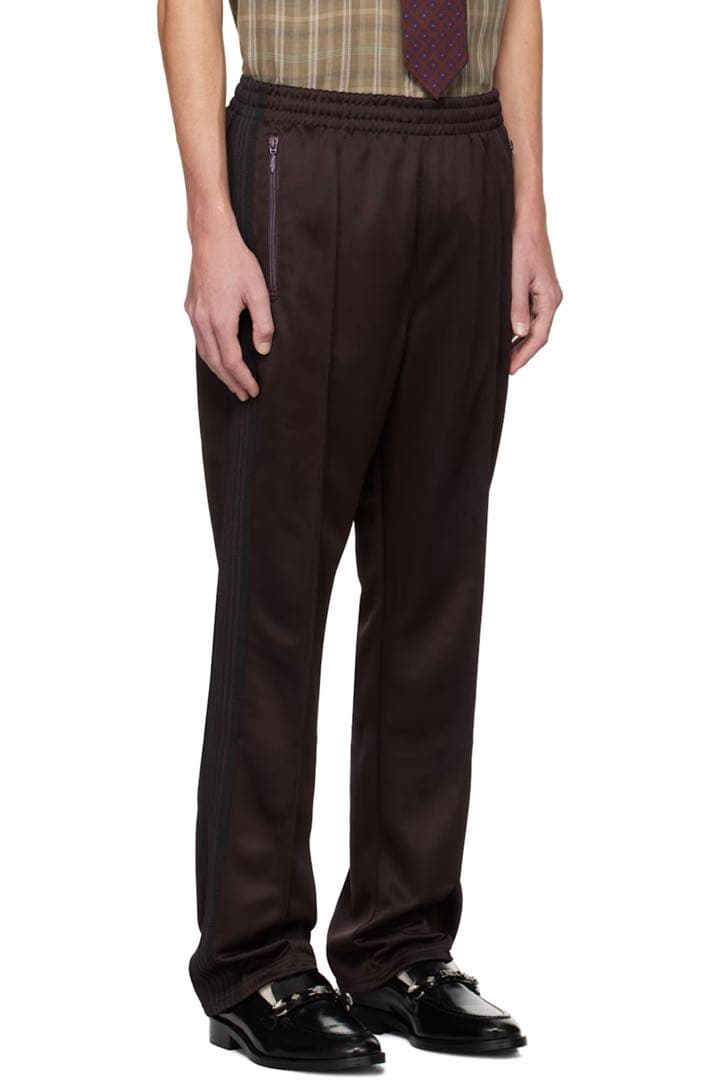 u*n様 Needles トラックパンツS ダークブラウン2024AW