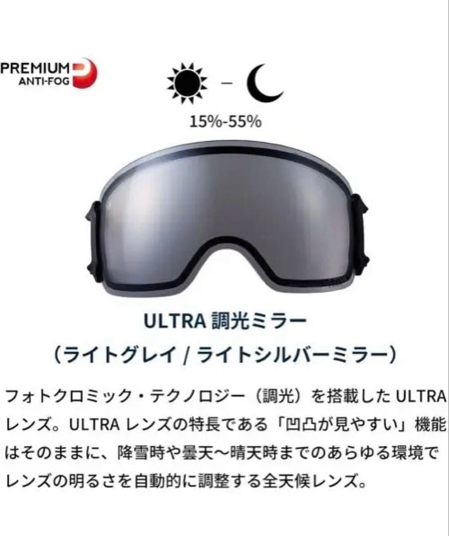 ダイス　ULTRA調光　 ゴーグル ショーダウン　DICE SHOWDOWN