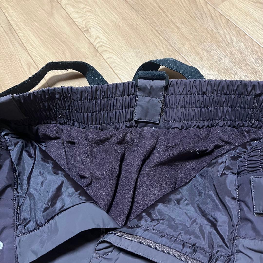 descente スキーウェア スノボーウェア　オレンジ　ブラウン　ブラック