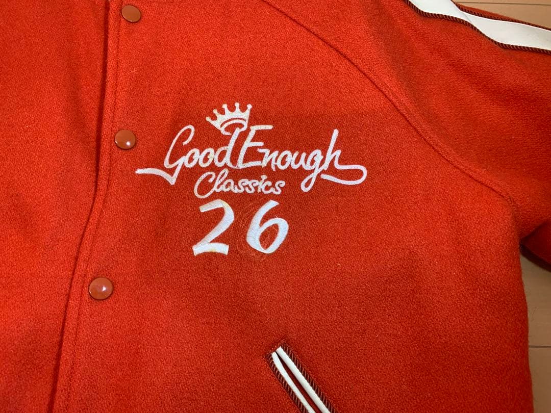 Good Enough スタジャン オレンジ 26