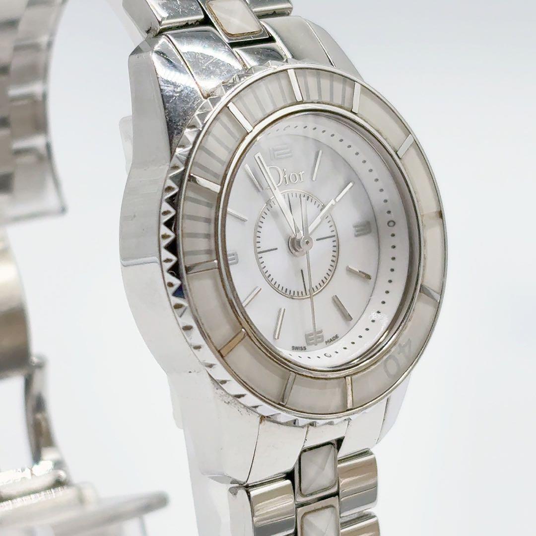 Dior クリスタル CHRISTA​L 112 EY5391 ホワイト　時計
