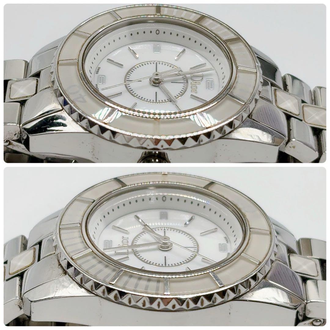 Dior クリスタル CHRISTA​L 112 EY5391 ホワイト　時計