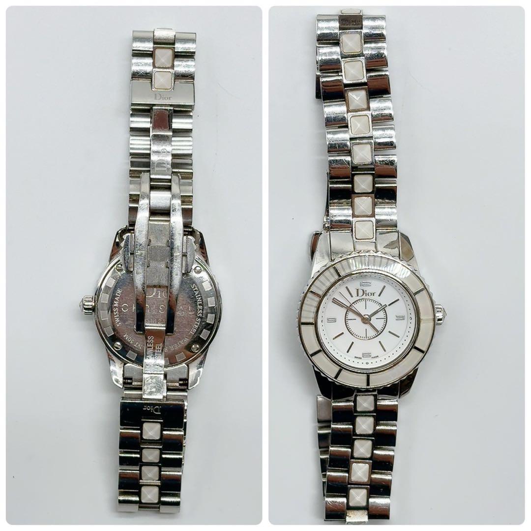 Dior クリスタル CHRISTA​L 112 EY5391 ホワイト　時計