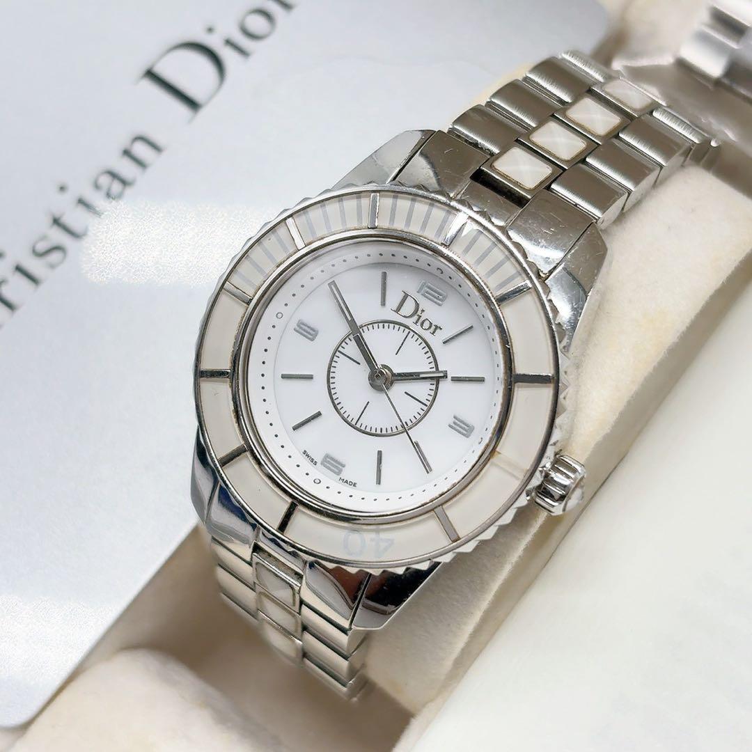 Dior クリスタル CHRISTA​L 112 EY5391 ホワイト　時計