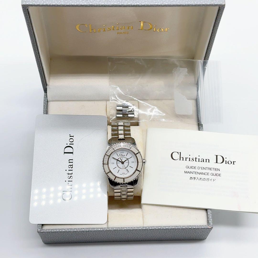 Dior クリスタル CHRISTA​L 112 EY5391 ホワイト　時計