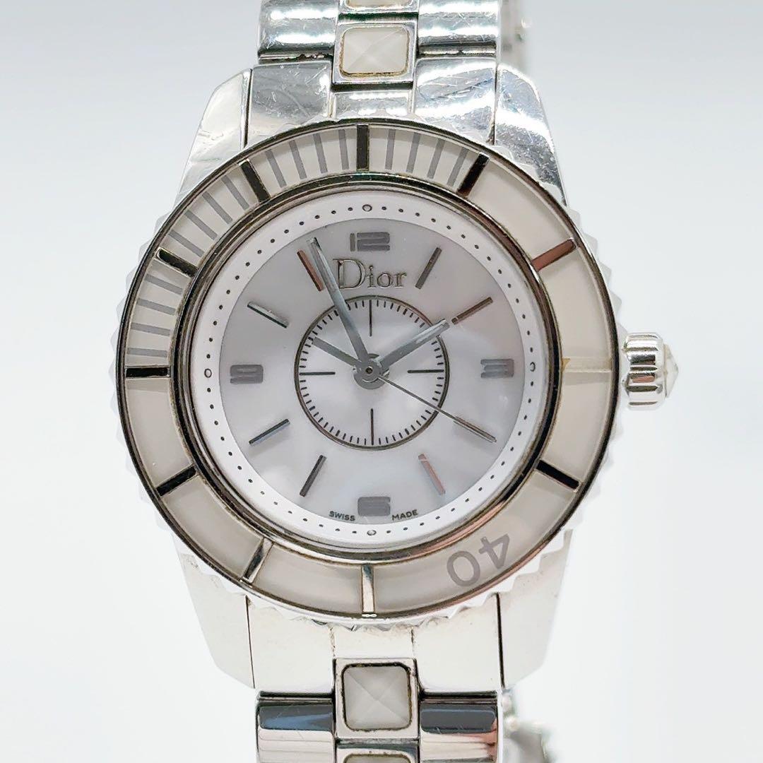 Dior クリスタル CHRISTA​L 112 EY5391 ホワイト　時計