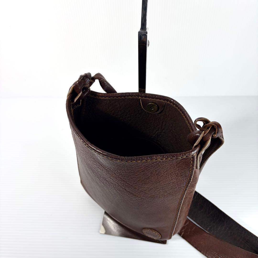 希少 入手困難 KAZINO カジノ ショルダーバッグ 総手縫い 鹿革