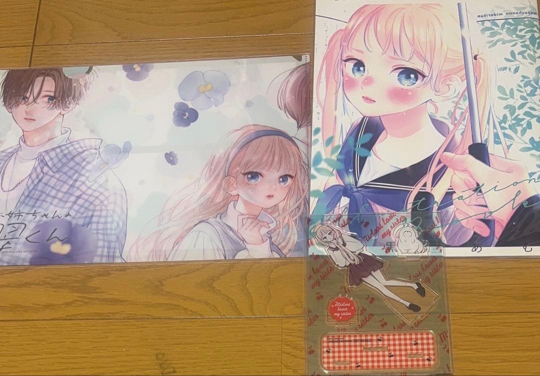 お姉ちゃんの翠くん イラスト集 アクリルスタンド クリアファイル 特典 グッズ