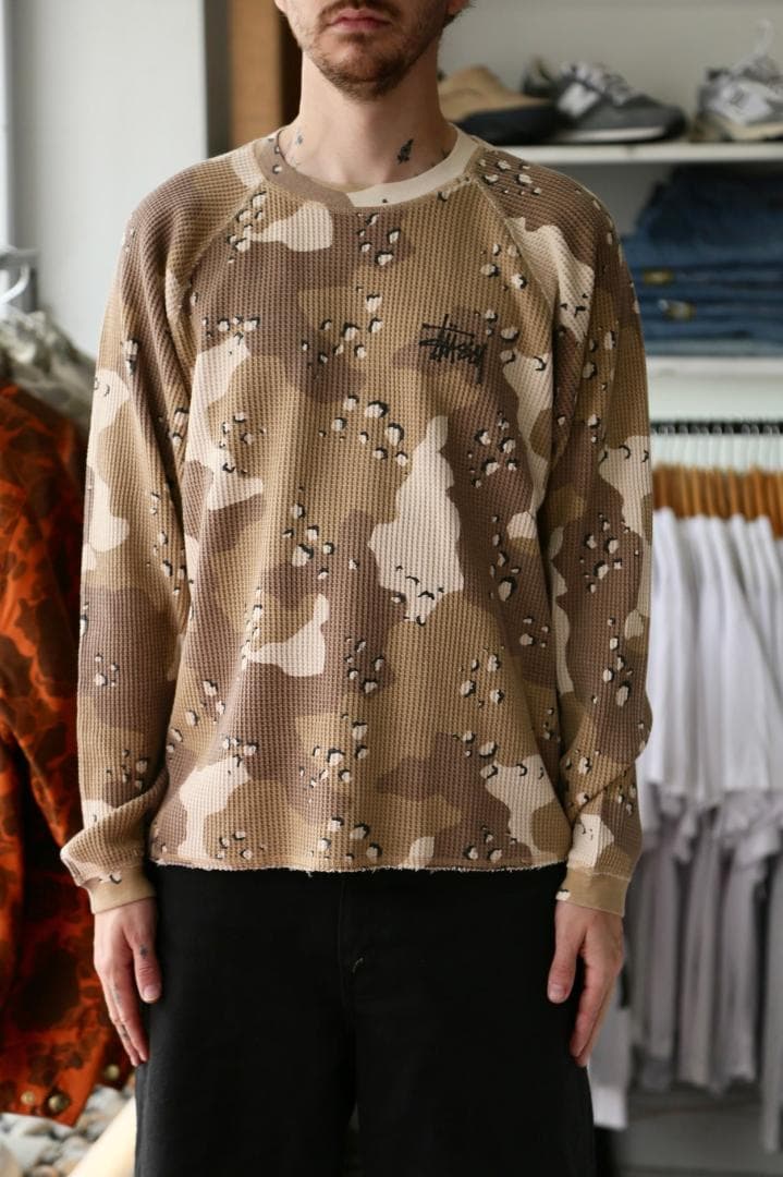 スケスケ Raglan Thermal Basic Stock