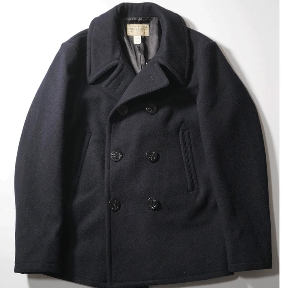 RRL ダブルアールエル ウールメルトン ピーコート Pコート S USネイビー