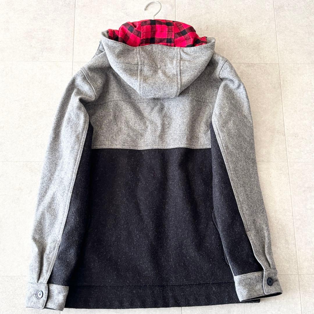 USA製 フィルソン マッキーノウール2wayダブルジャケット S フード脱着可