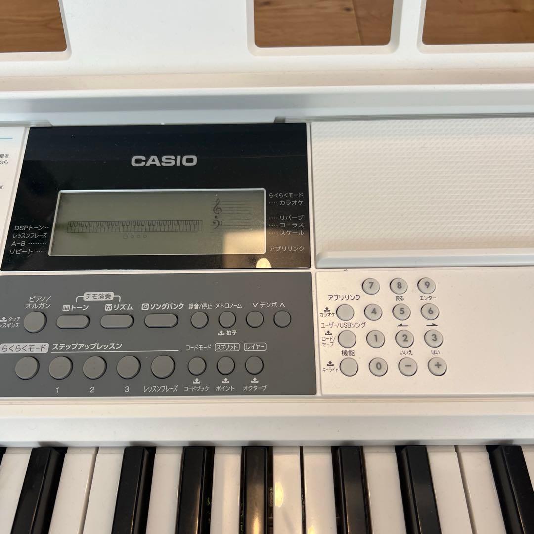（美品）CASIO 電子ピアノ　LK-516