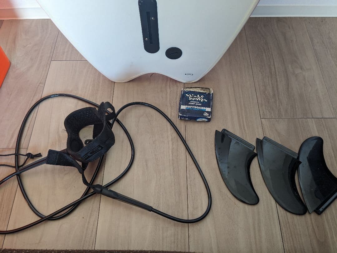 O&EEZI RIDER SOFT BOARD 7’0 フィン付き