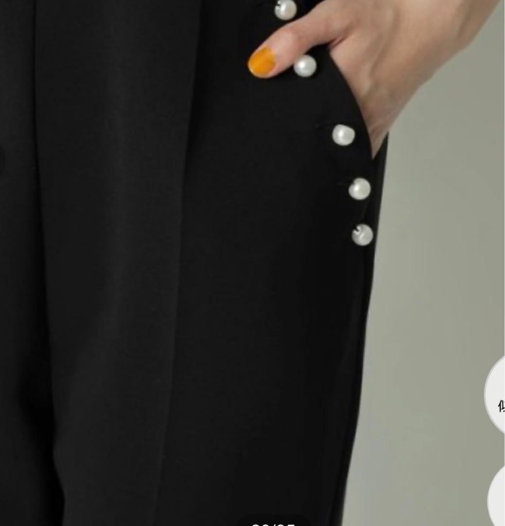 アルページュストーリー/パールボタン付オールインワン/Sサイズ