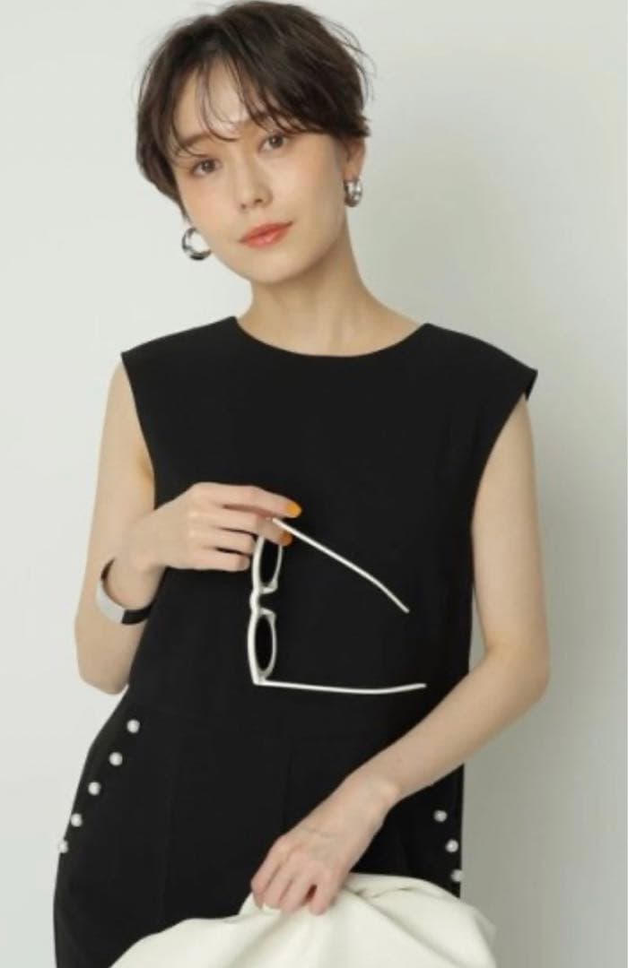 アルページュストーリー/パールボタン付オールインワン/Sサイズ