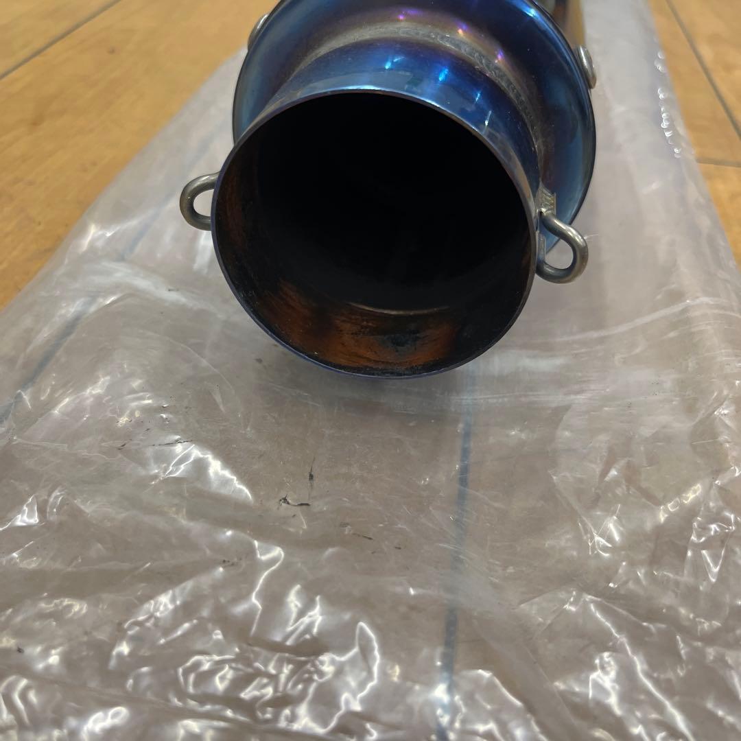 K-FACTORY マフラー ブルー・シルバー