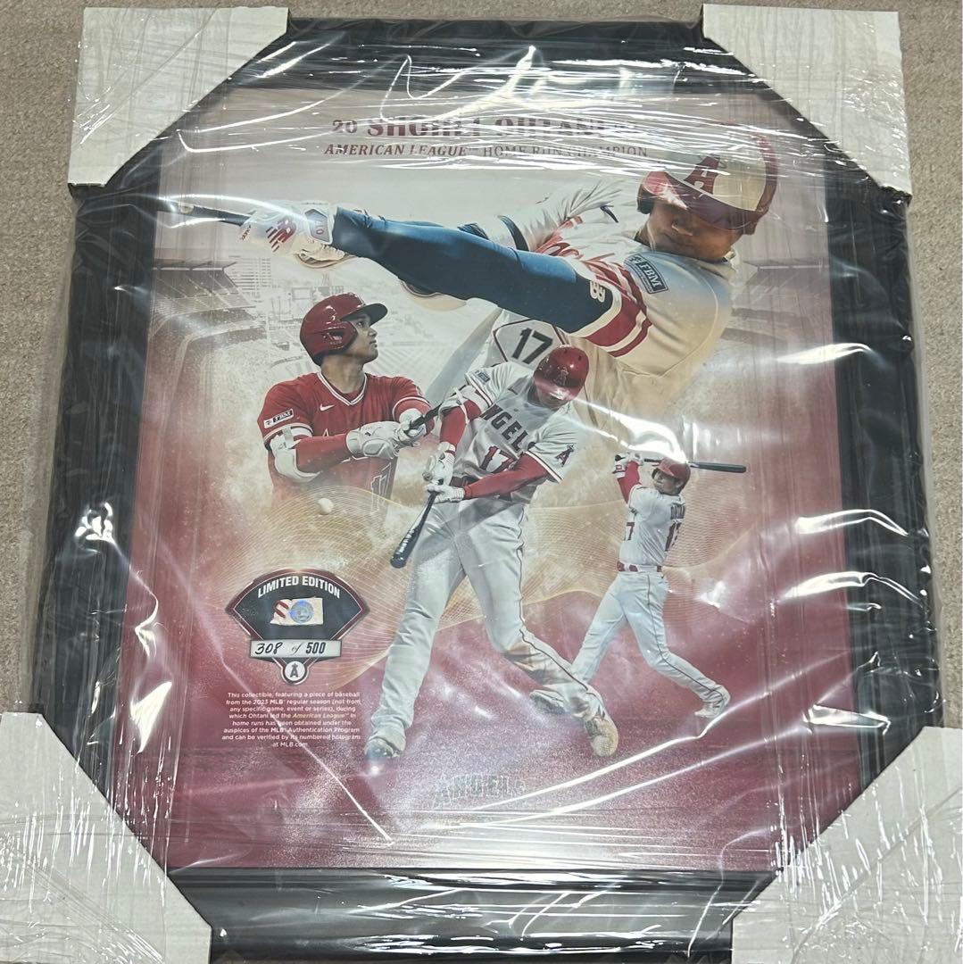 【限定500個】大谷翔平 エンゼルス 2023年ホームラン王記念フォトフレーム