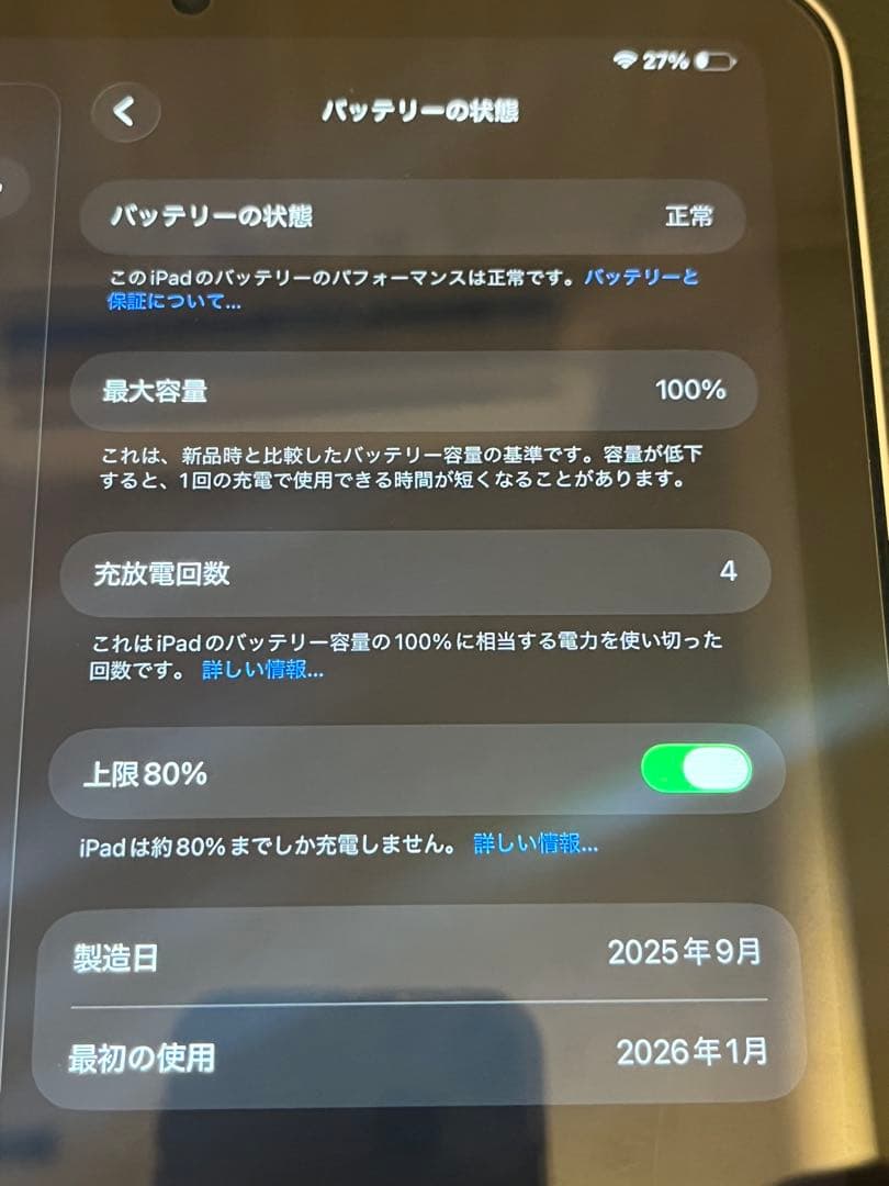 iPad本体 Apple iPad mini (A17 Pro) 128GB