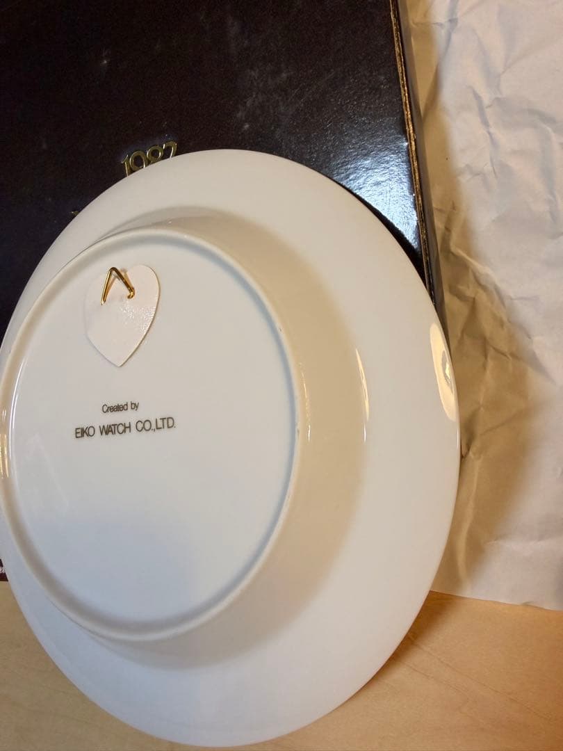 【希少・箱付き】LONGINESロンジン1982YEARPLATE 記念プレート