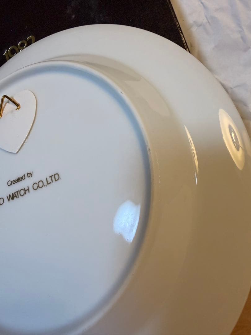 【希少・箱付き】LONGINESロンジン1982YEARPLATE 記念プレート