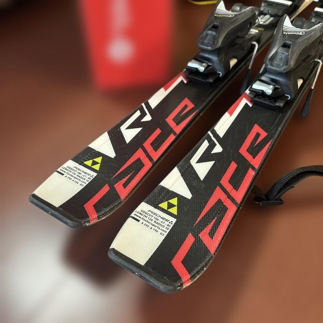 フィッシャー RC4 スキー　ロシニョール　ブーツ　サロモン ストック　3セット