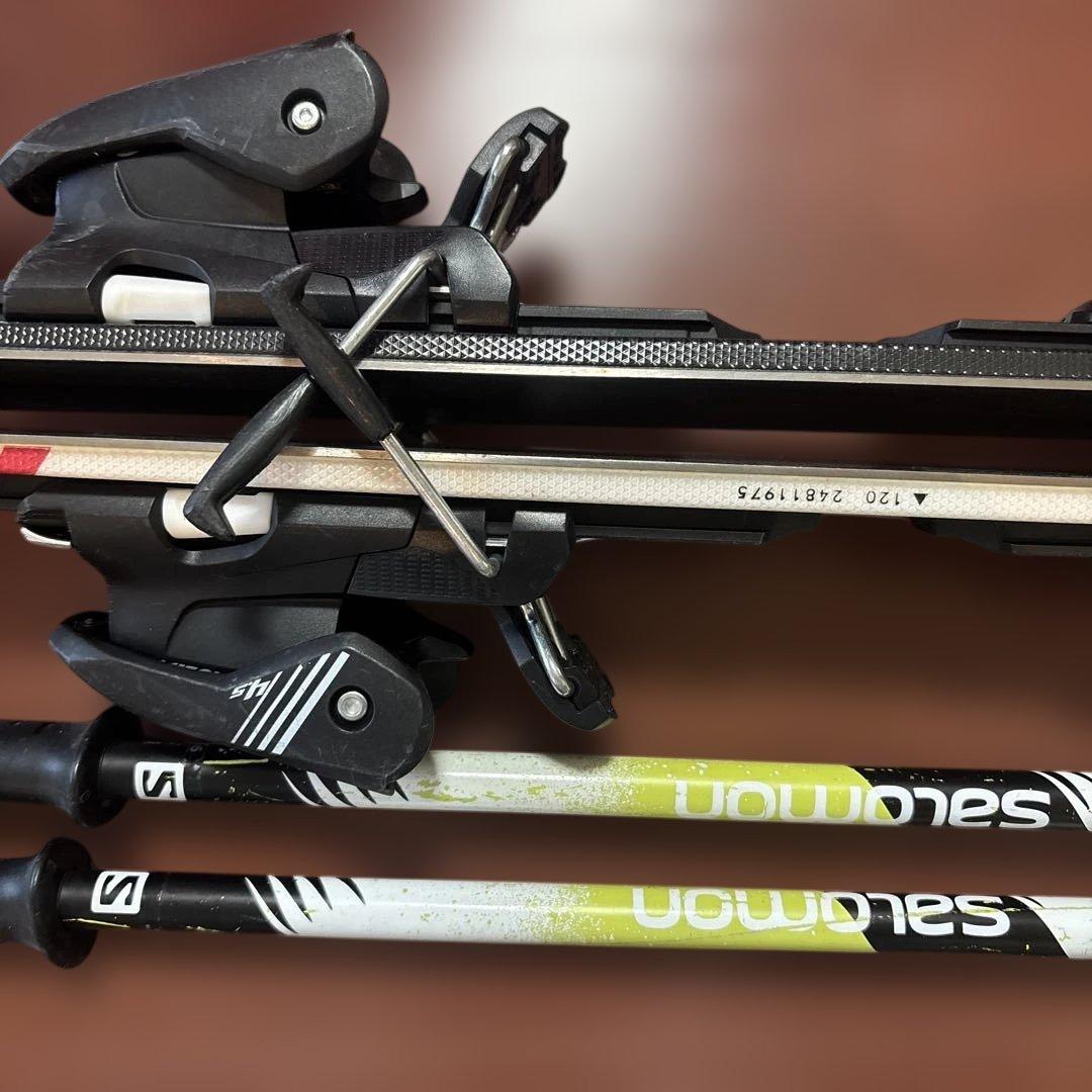 フィッシャー RC4 スキー　ロシニョール　ブーツ　サロモン ストック　3セット