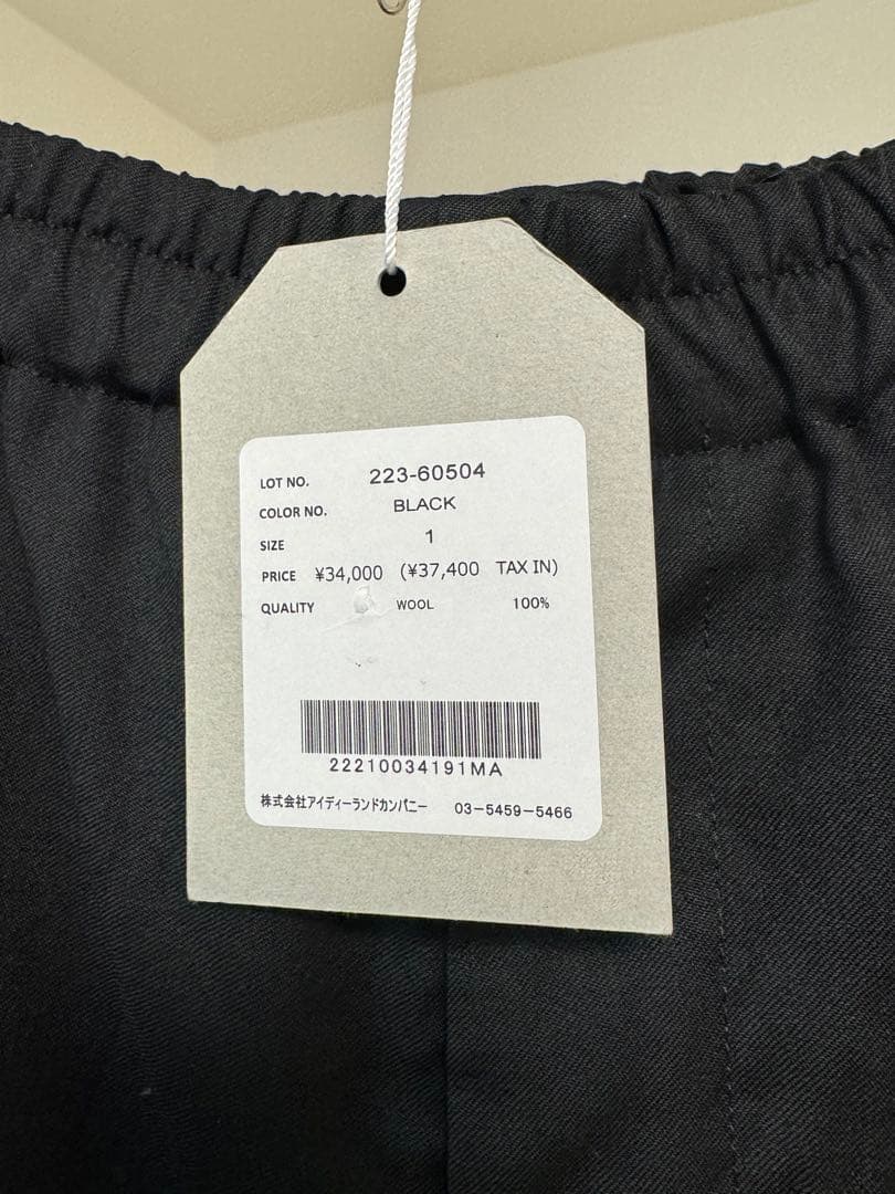 UNIVERSAL PRODUCTSウールギャバイージースラックス