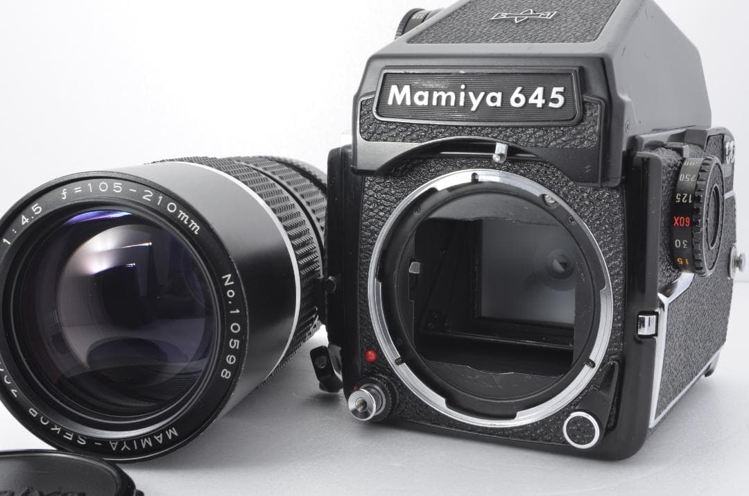 【美品】Mamiya 645 1000S 中判カメラ レンズセット【完動品】