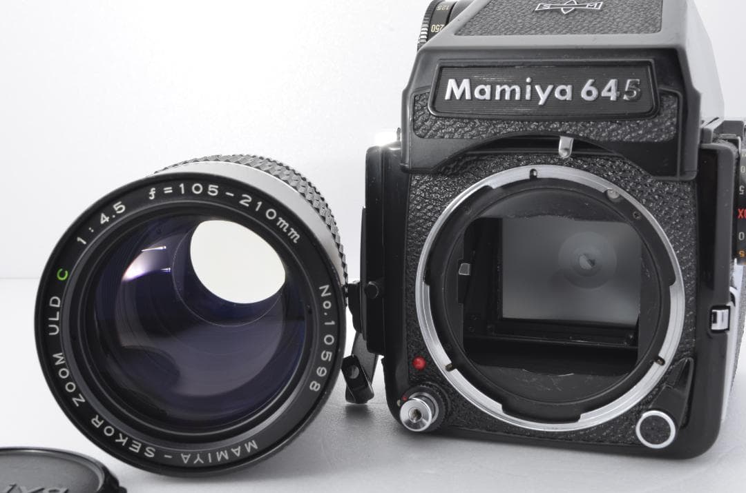 【美品】Mamiya 645 1000S 中判カメラ レンズセット【完動品】