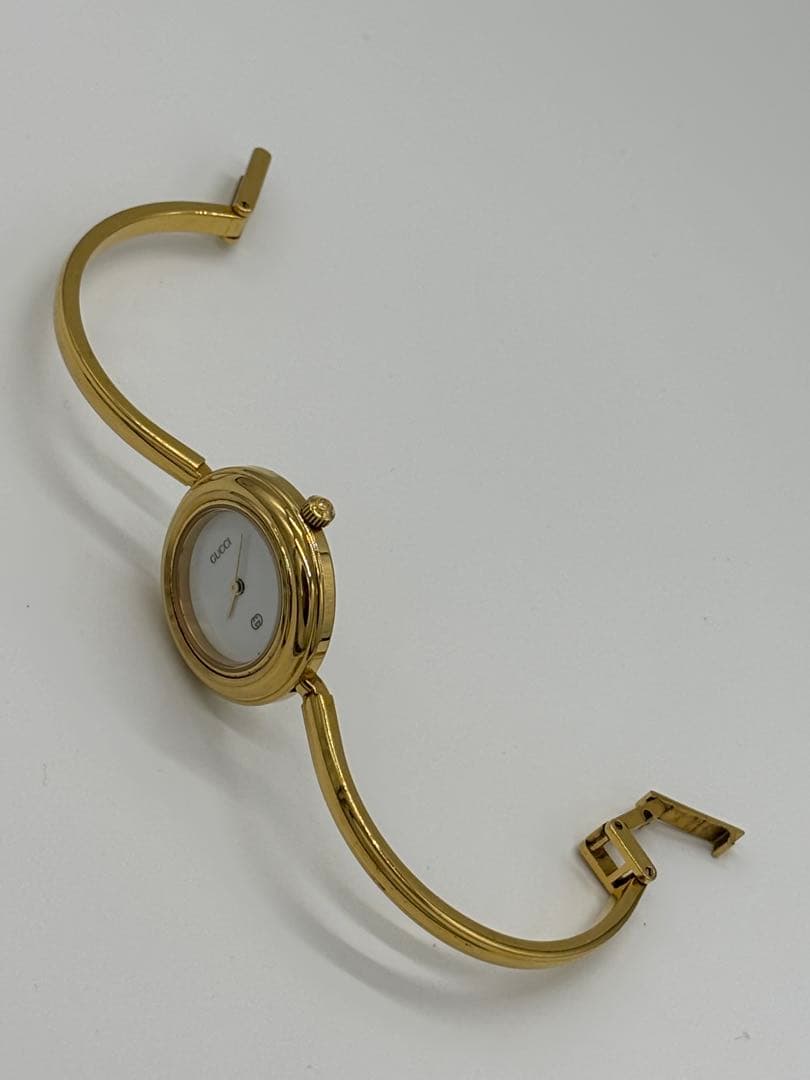 【美品】グッチ チェンジベゼル 7色 クォーツ【11/12】純正ベルト【稼働品】