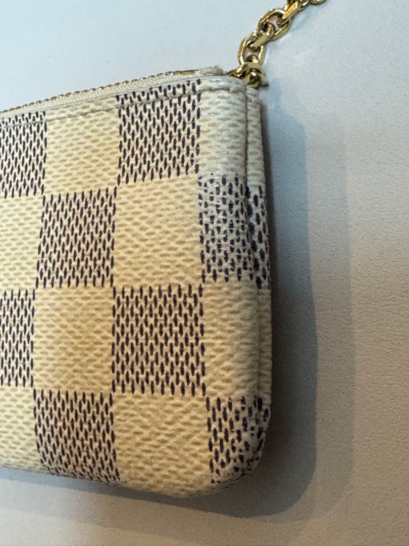 LOUIS VUITTON ダミエ アズール ポシェット クレ キーケース