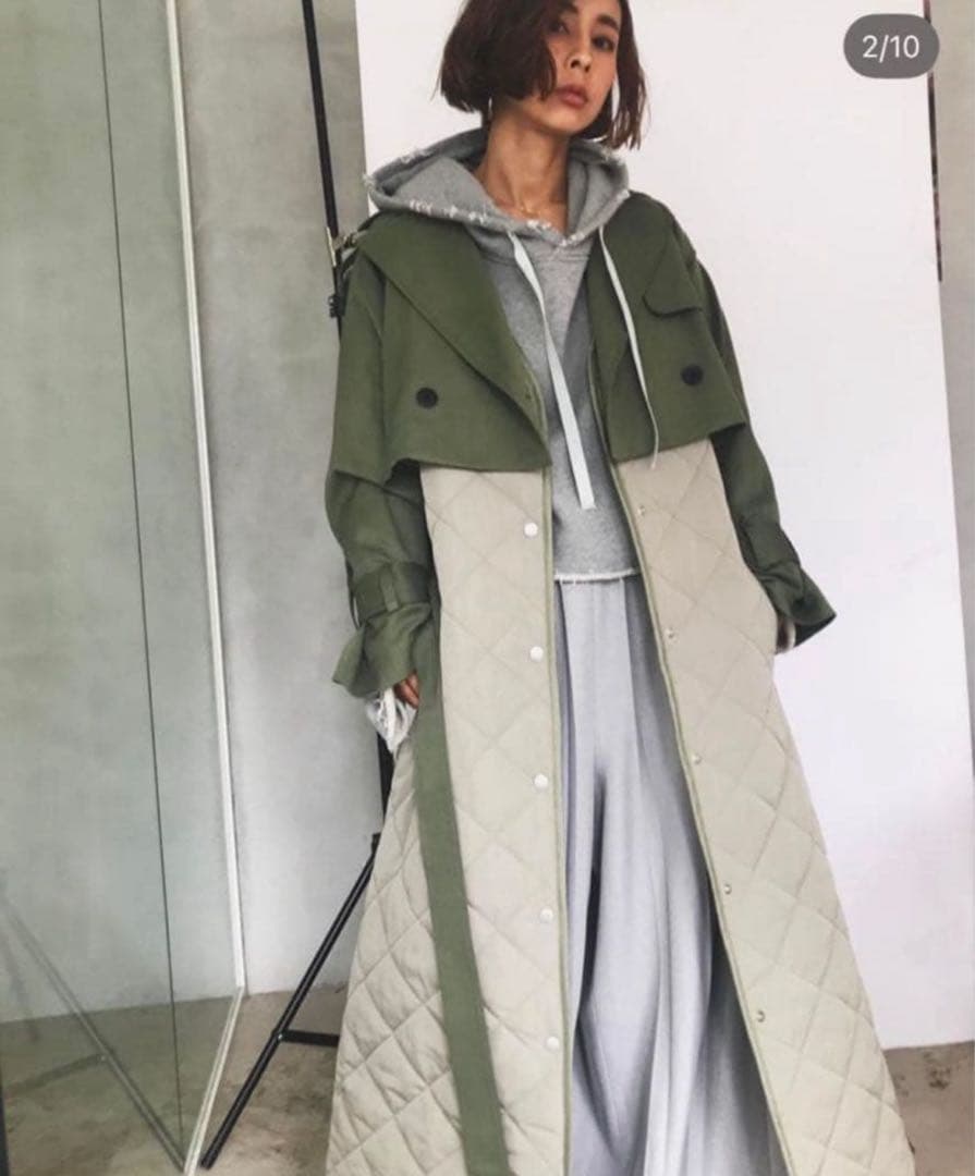 ジャケット・アウター AMERI MILITALY LINER COAT