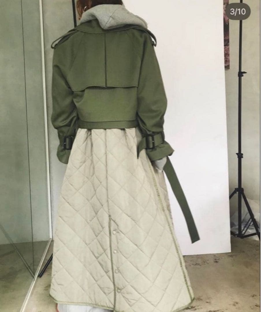 ジャケット・アウター AMERI MILITALY LINER COAT