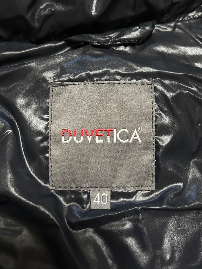 DUVETICA/デュベティカ/ダウンベスト/size40/ウール グレー