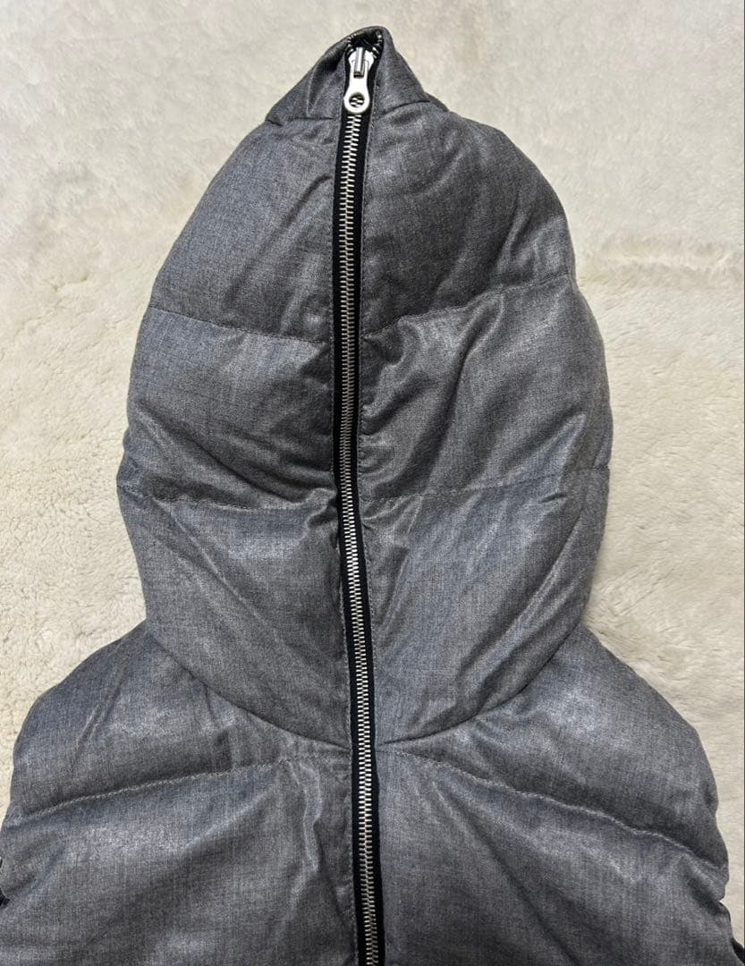 DUVETICA/デュベティカ/ダウンベスト/size40/ウール グレー
