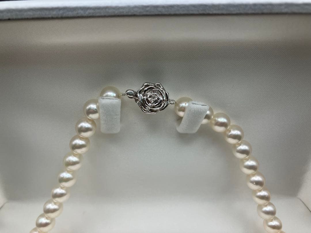 アコヤ真珠　パール　ネックレス　イヤリング