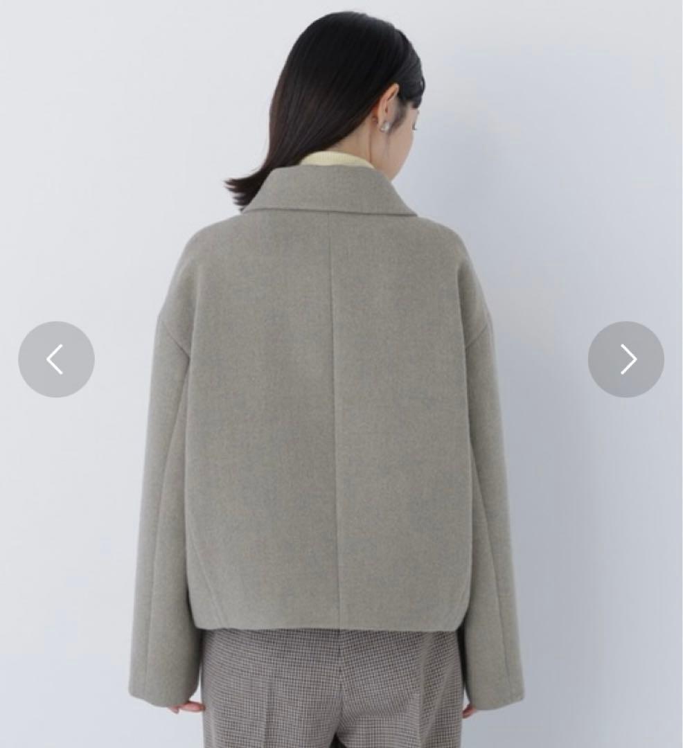 【Oggi掲載】＜朝比奈彩さんコラボ＞ステンカラージップブルゾン