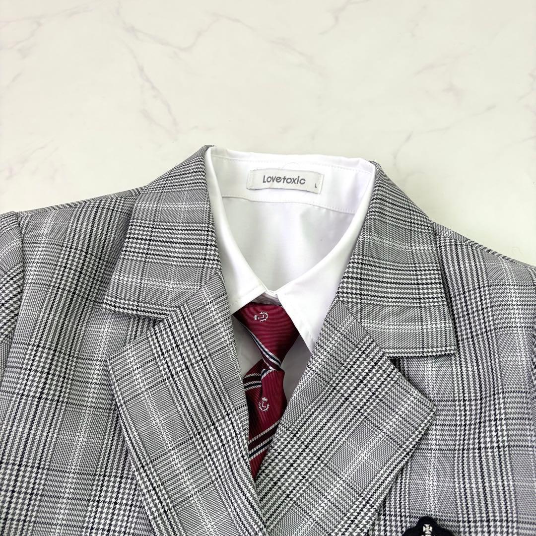 【2024年モデル 洗濯可能】ラブトキシック 卒服5点セット 160 フォーマル