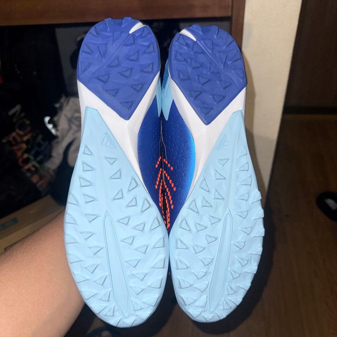 PREDATOR 青白オレンジ サッカーシューズ