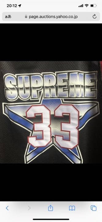 ビ*レ様 supreme タンクトップ(バスケ) M 数回着用