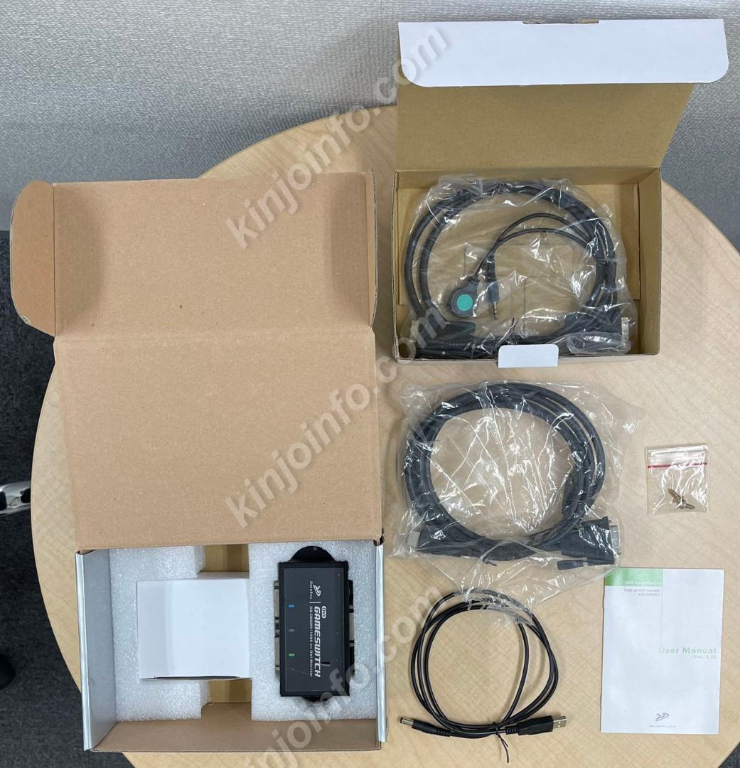GAMESWITCH　DVIディスプレイ切替器　HDCP対応【中古美品】