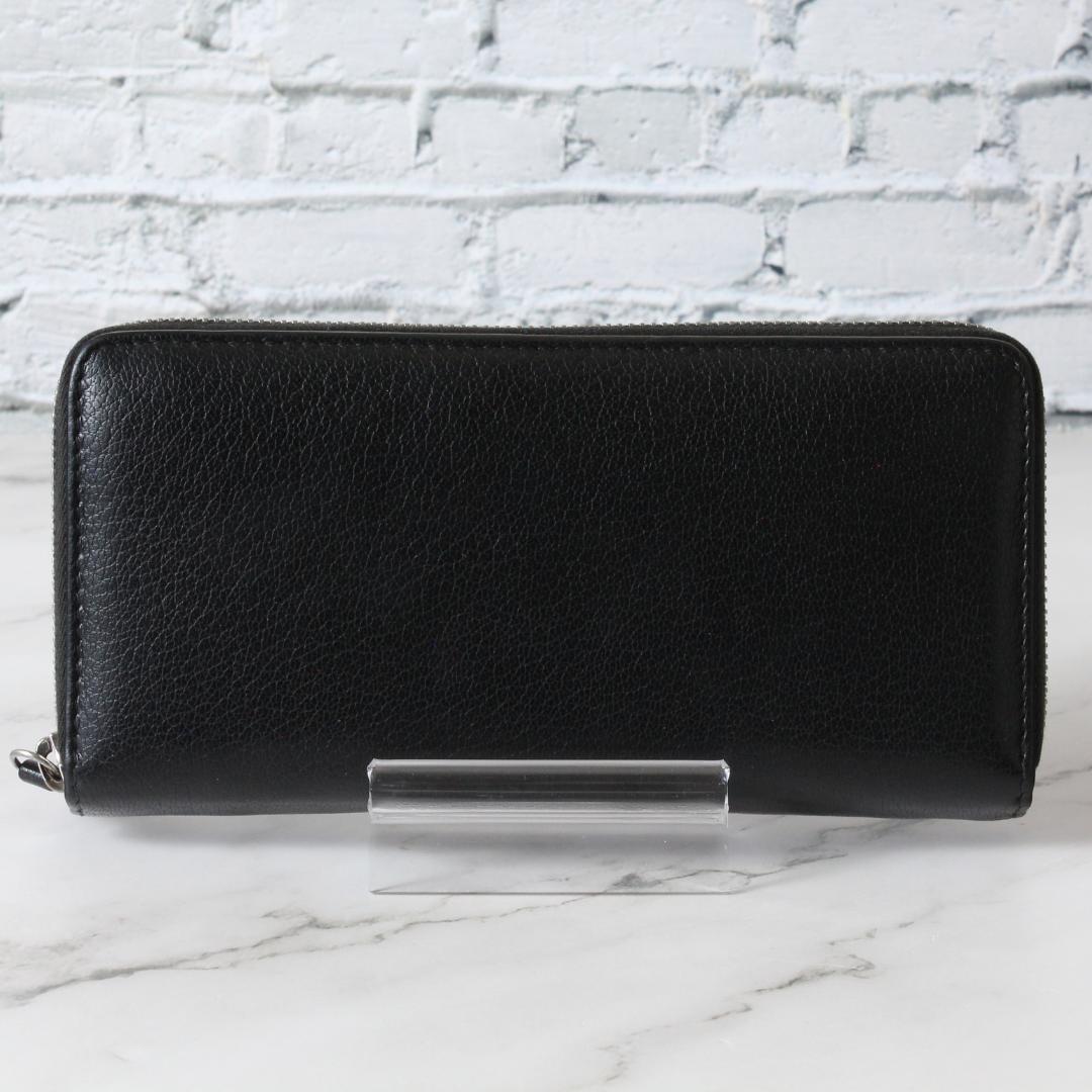 ✨未使用級✨ メゾンマルジェラ ラウンドジップ ウォレット 長財布 財布 黒