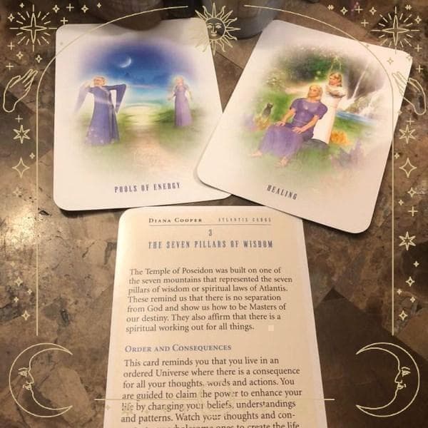 【正規品オラクルカード】希少デッキ✨アトランティスカード インスプレーション