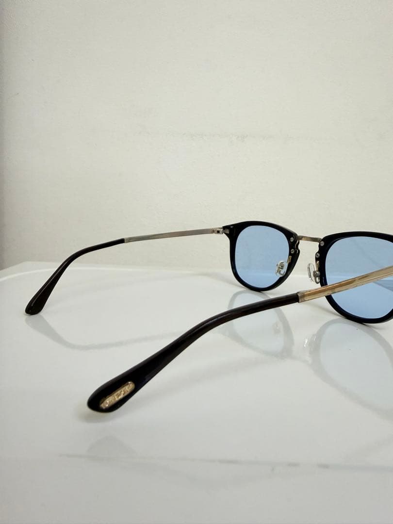 トムフォード 度なし ライトブルー メガネ　サングラス　メガネ