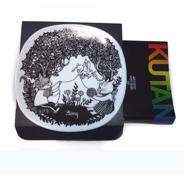 ボリス雑貨店 イヤープレート ヒグチユウコ イヤープレート 2019　飾り皿