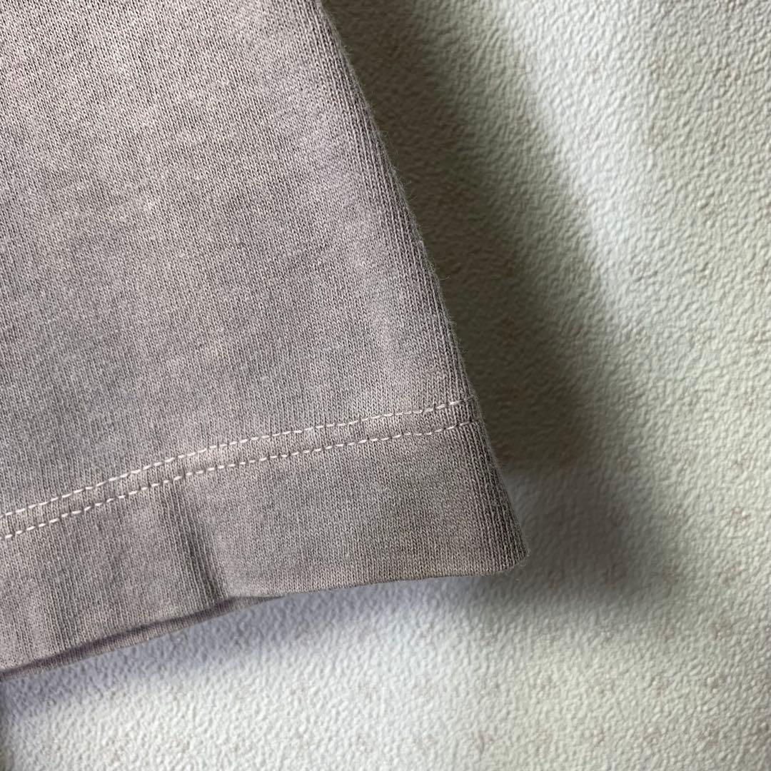 STONE  ポロシャツ M オーバーダイ コンパス刺繍ロゴ